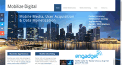 Desktop Screenshot of mobilizedigital.com