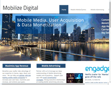 Tablet Screenshot of mobilizedigital.com